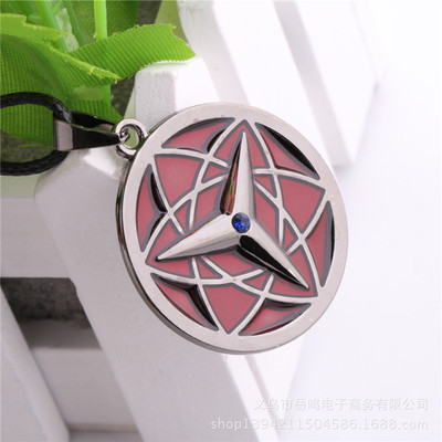 欧美热卖 人气动漫 火影忍者周边吊坠批发合金项链厂家直销|ms