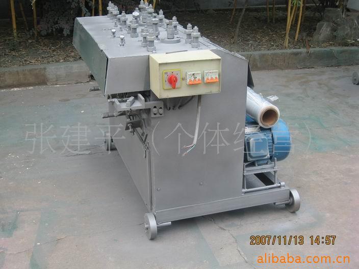 全新竹制用品加工竹凉席毛竹电动拉丝机 毛竹竹筷电动拉丝机LFZ-4