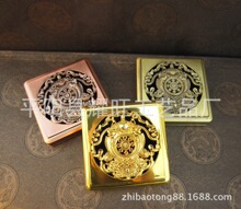 厂家供应八吉祥盘香炉铜香炉 车载香炉 四方便携式香炉 送防火棉