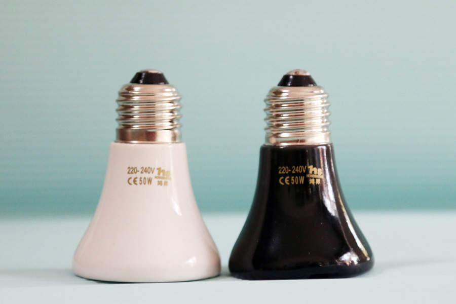 Reptile Far Infrared Ceramic Heating Lamp Insulation Lamp Small Conical Mini 25 Watt 50 Watt 75 Watt 100 Watt