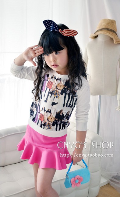 Jupe fillette en polyester - Ref 2048955 Image 8