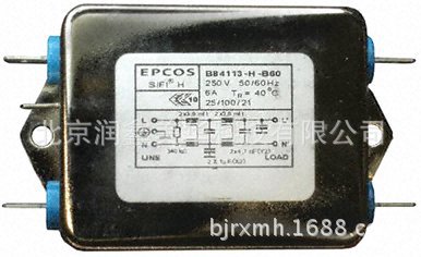供应TDK Epcos各系列有源无源元件电源滤波器B84113HB60欢迎咨询