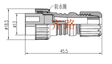 新品QL16母头尺寸