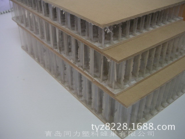 厂家供应轻质蜂窝芯材PP蜂窝芯材塑料蜂窝夹心材防盗门可批发批发