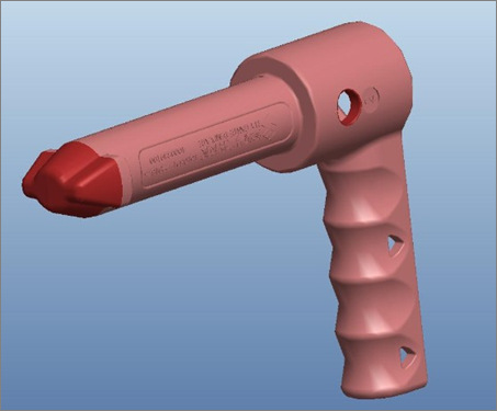 玻璃增强纤维尼龙连接手柄 插销辅件 易安特新型建筑环保清水模板