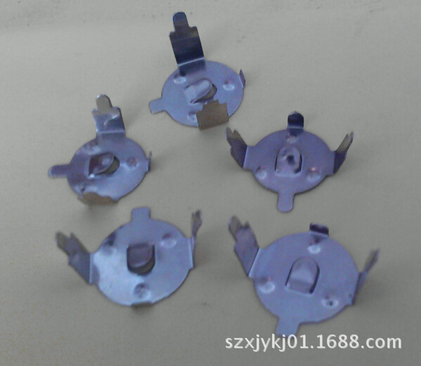 LR44直角电池弹片  AG13直角电池扣 电池夹