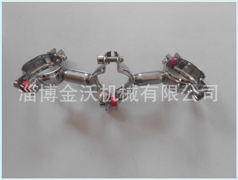 挤奶厅配件不锈钢304材质三环夹