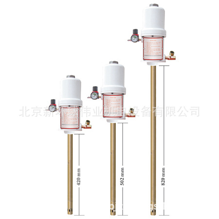 插桶式黄油泵 气动黄油加注机 油脂注油器LD-6751/6752/6753