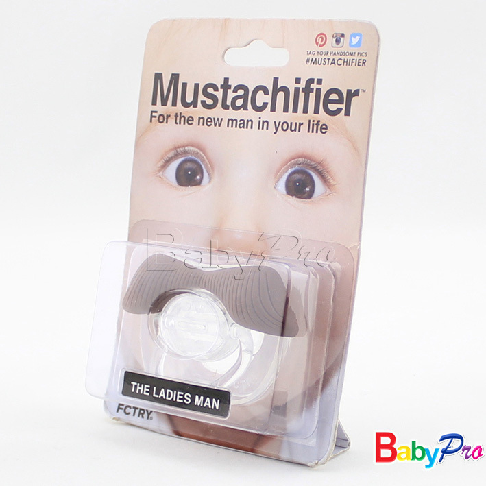 Sucette Bébé moustache avec cache-poussière - Ref 3424528 Image 10