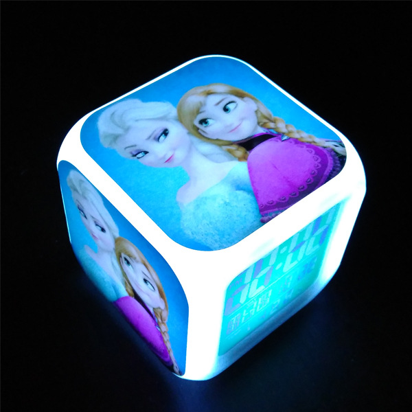 supply Colorful Nightlight Children&#39;s cartoon LED square multi-function originality Nightlight