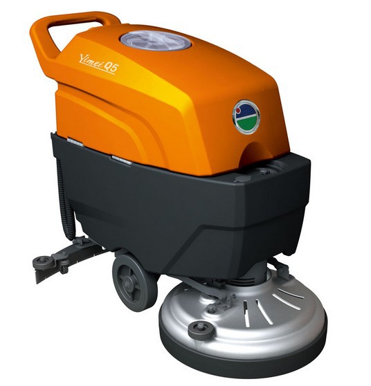 意美Q508电瓶式手推洗地机刷地机洗地吸干机