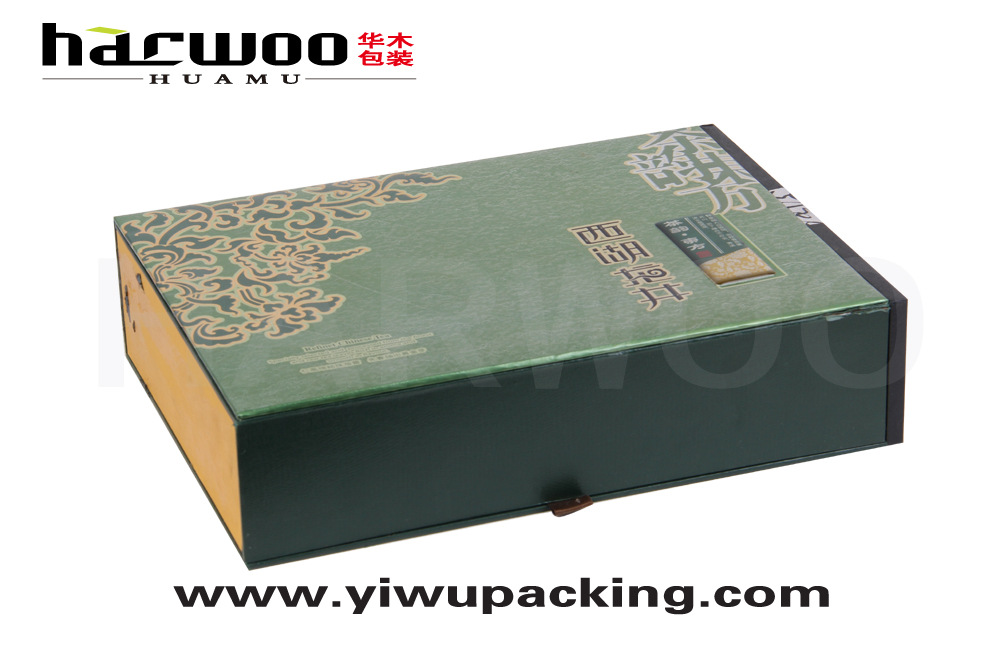 义乌厂家定制高档精美纸质茶叶包装盒 西湖龙井茶叶包装礼盒