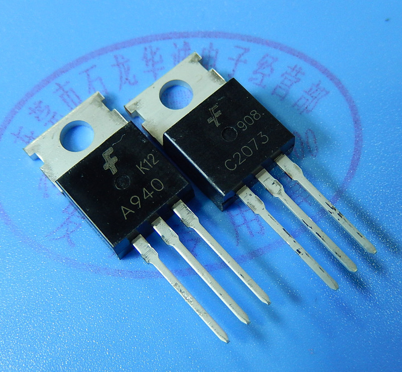 2SA940/2SC2073 A940/C2073音响对管 全新原装 一对3.5元