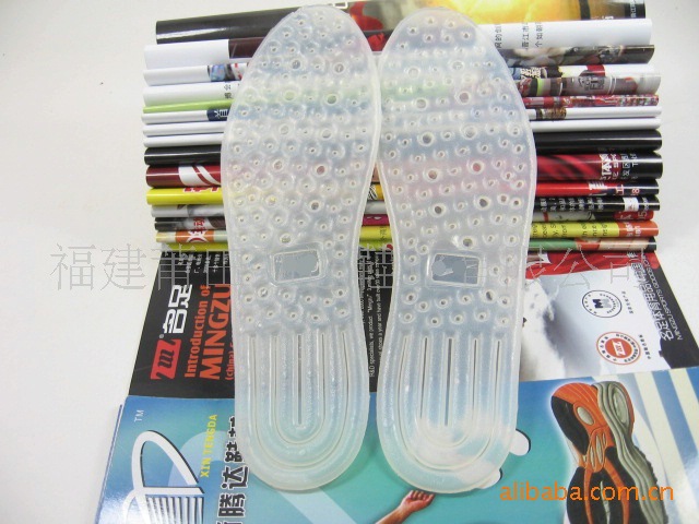 鞋墊全掌矽膠氣墊 減震抗壓鞋墊校園地灘貨源