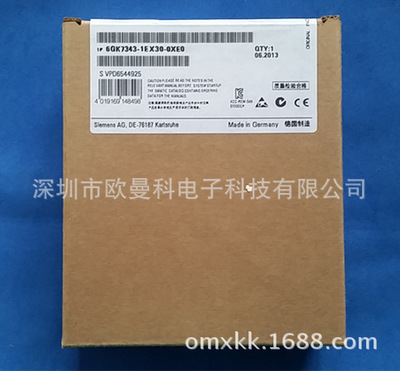 西门子单片机网络模块6GK7343-1EX30-0XE0现货晶体管耐用高效