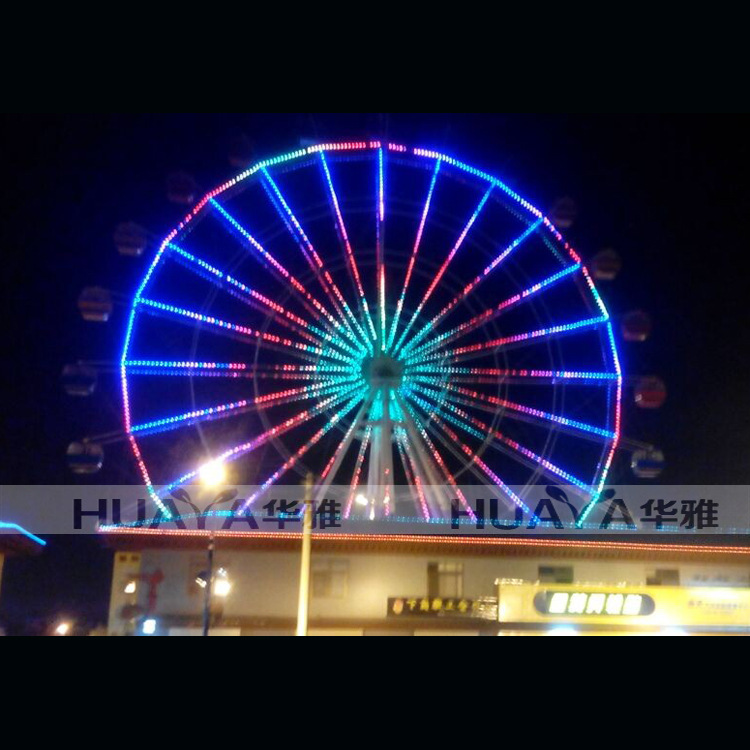 高品质游乐场所灯具摩天轮装饰灯具1.5W6灯点控DMX控制圆形模组|ms