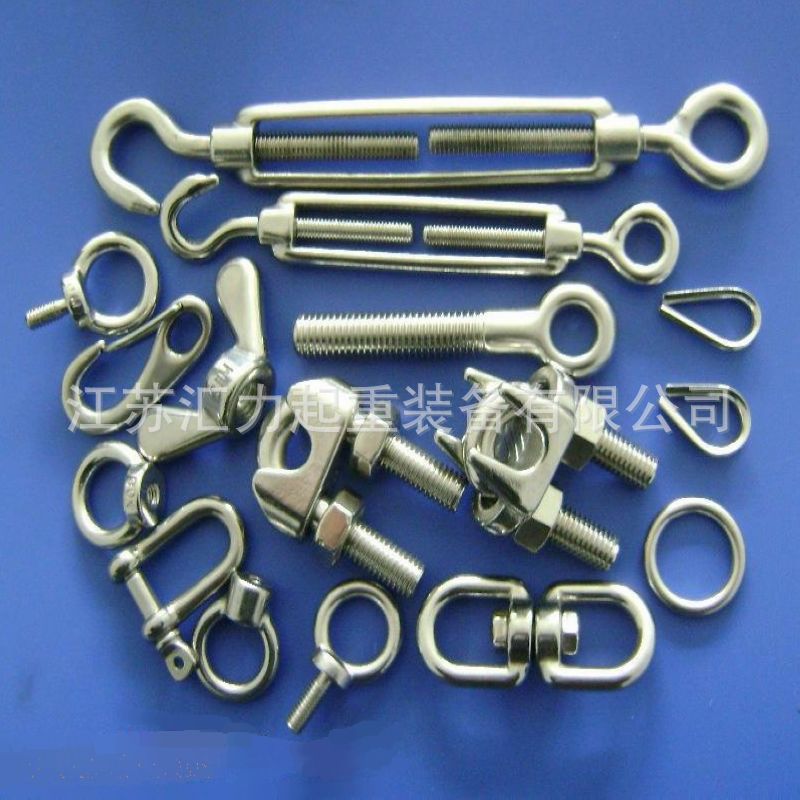 美式花兰螺丝M22 花篮螺丝M24 26 钢丝绳收紧专用