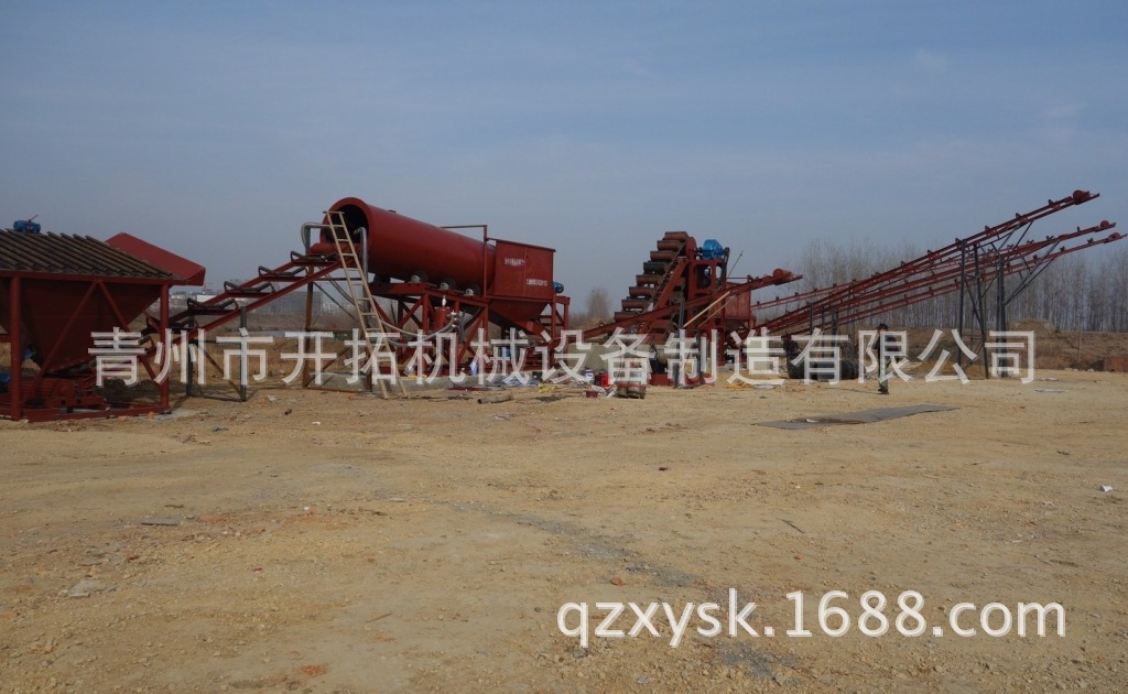 厂家直供石粉洗沙 石粉洗砂机 洗石粉设备 洗石机械设备生产线