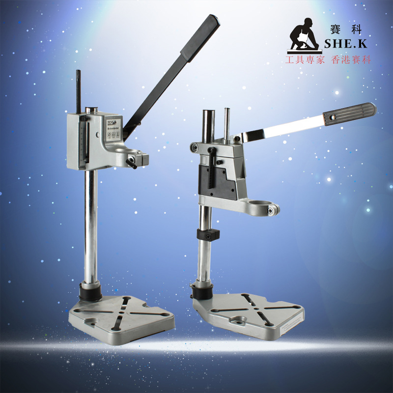 精品电钻支架 手电钻变微型台钻 电钻变台钻 升降支架台虎钳1134B