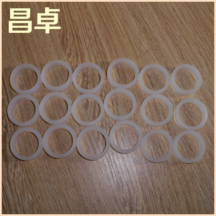 厂家直供黑色硅胶橡皮筋防滑圈 O型耐用硅胶防滑圈系列