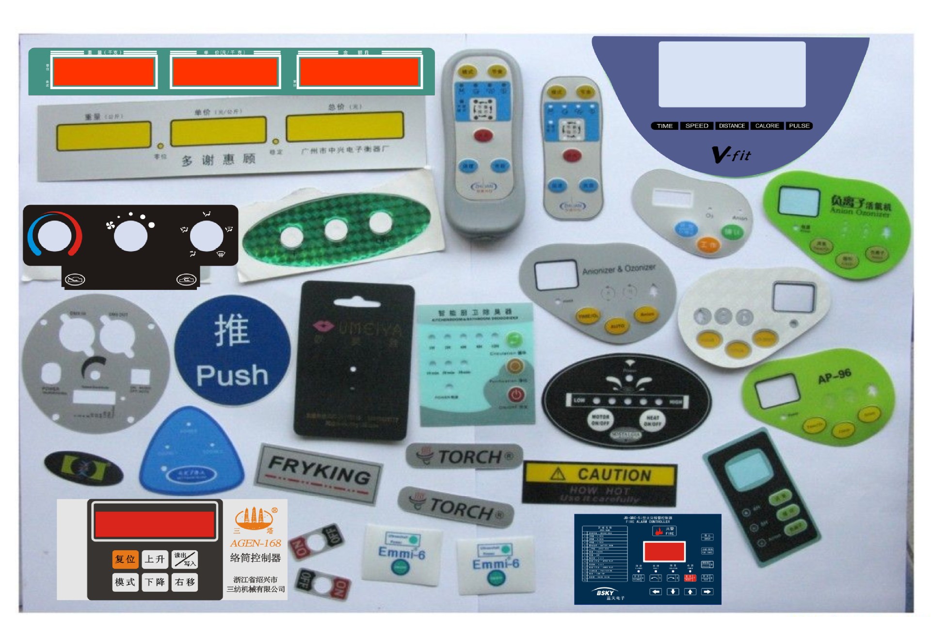 定制薄膜開關  柔性開關  面板