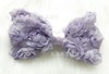 Children's shiffon hair accessory with bow handmade, headband, hairgrip, wholesale, 8cm, 12 colors