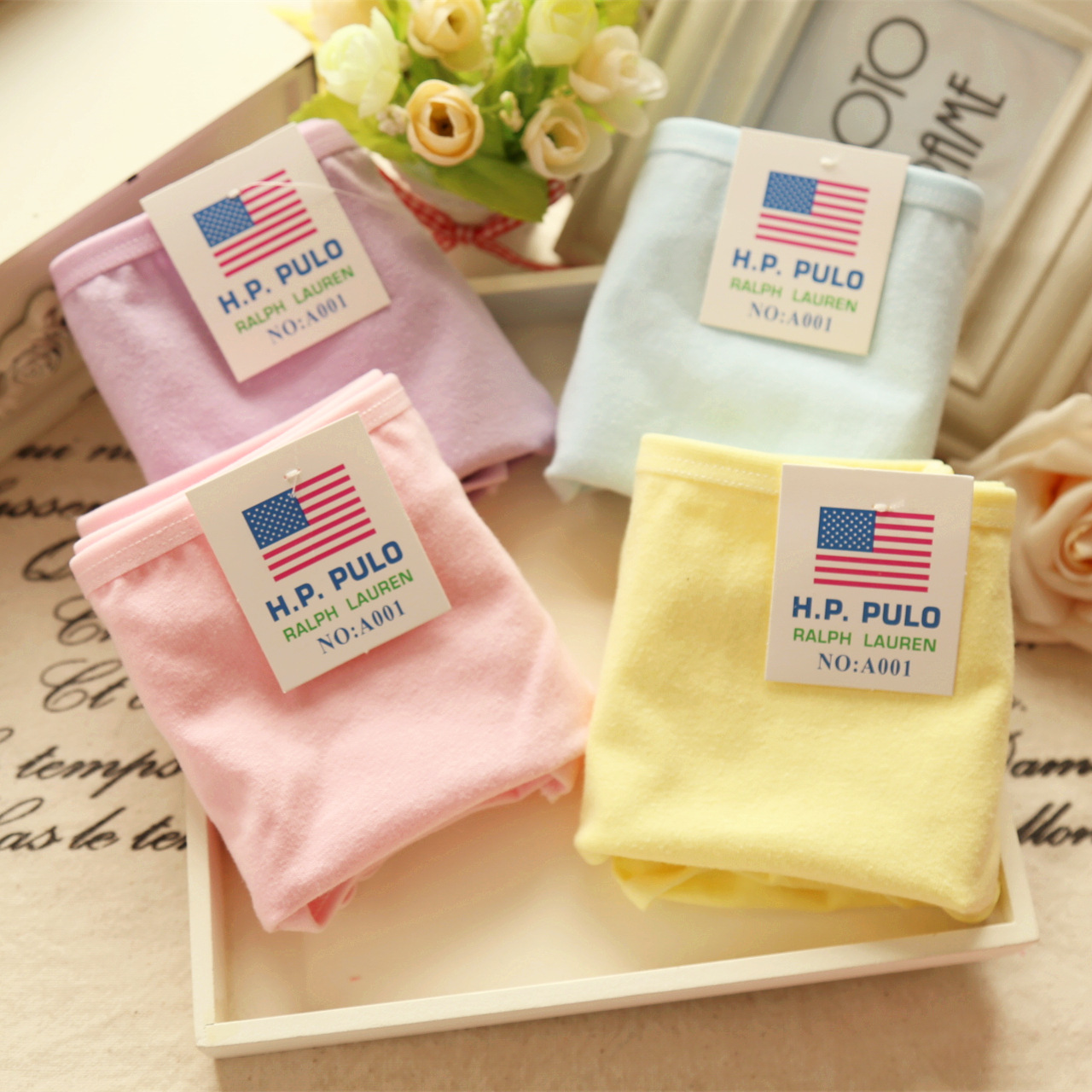 Slip jeunesse A001 en coton - Ref 653231 Image 12