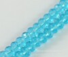 6mm Pujiang factory beaded accessories wheel bead beaded curtain DIY artificial crystal loose cross -border glass flat beads NDVD