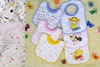 Foreign trade The original single- double-deck pure cotton children Socket Bib baby Bibs baby Saliva towel Rice clothing kindergarten apply