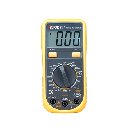 深圳胜利高 胜利 VC201 显示位数：3 1/2位数字万用表VICTOR 201