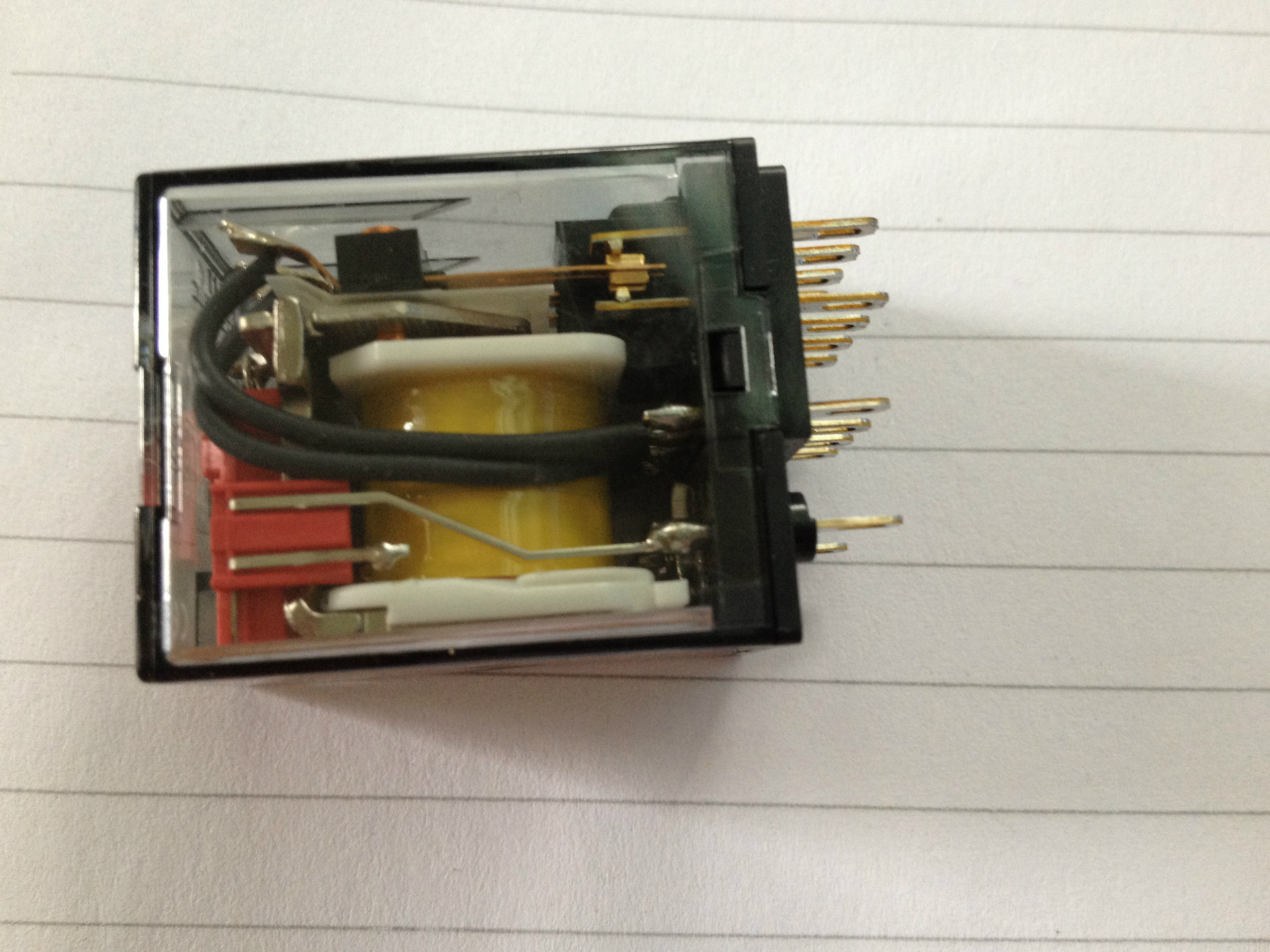 富士继电器 HH54PW-CRL 200-220V FUJI中间继电器