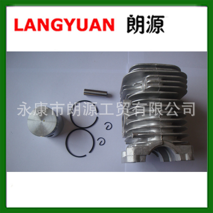 partner350/351高品质油锯配件 气缸总成 气缸 活塞 活塞环销卡簧