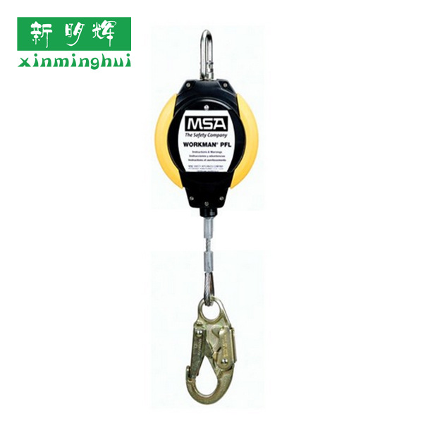 MSA梅思安10127257   沃克曼速差自控器 15米镀锌钢缆