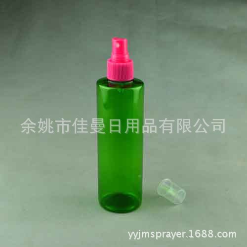 余姚pet塑料瓶250ml全罩塑料瓶 喷雾瓶 消毒水瓶 清洁剂瓶