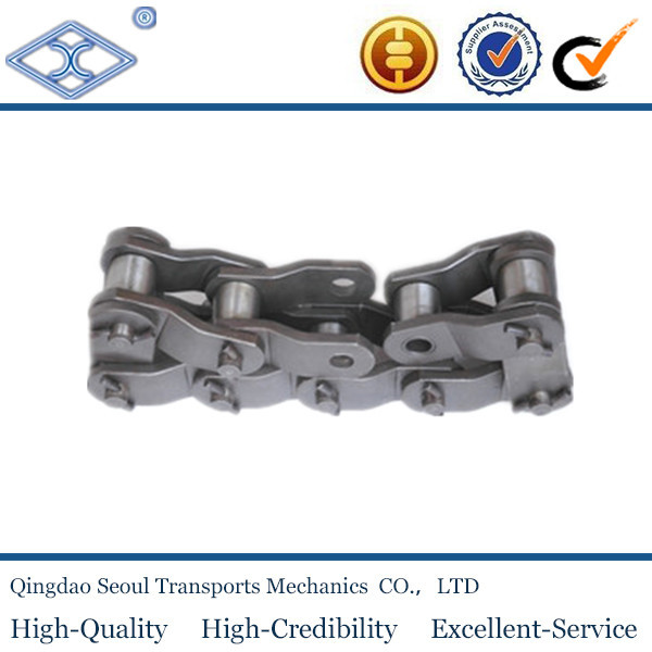 重载弯板传动用焊接弯板链条 WR124H