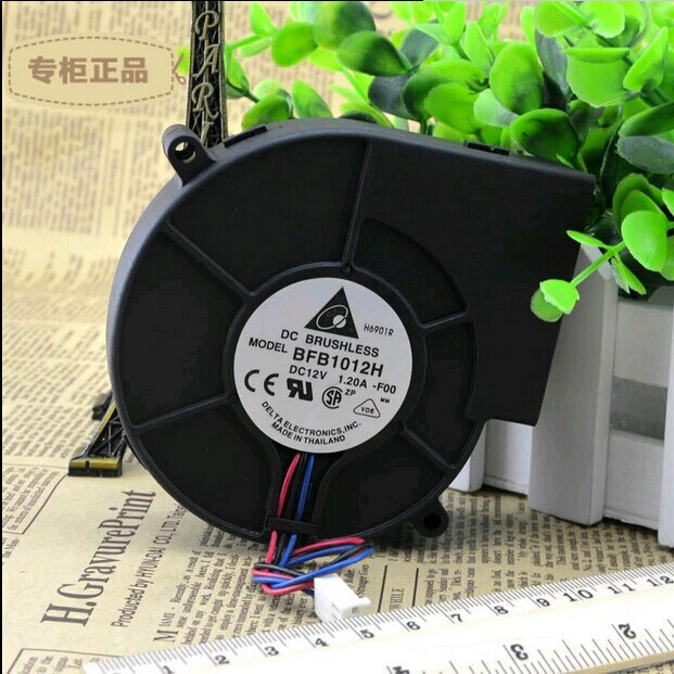 烧烤炉专用抽风风扇 离心 涡轮 鼓风机 BFB1012H 9733 12V 1.20A