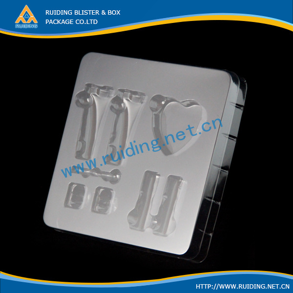 pet环保吸塑 水晶塑料托 化妆品吸塑定制