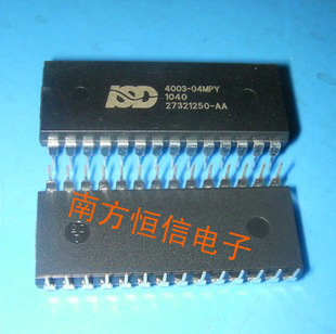 语音IC ISD4003-04MPY 分段烧录4分钟 原装正品