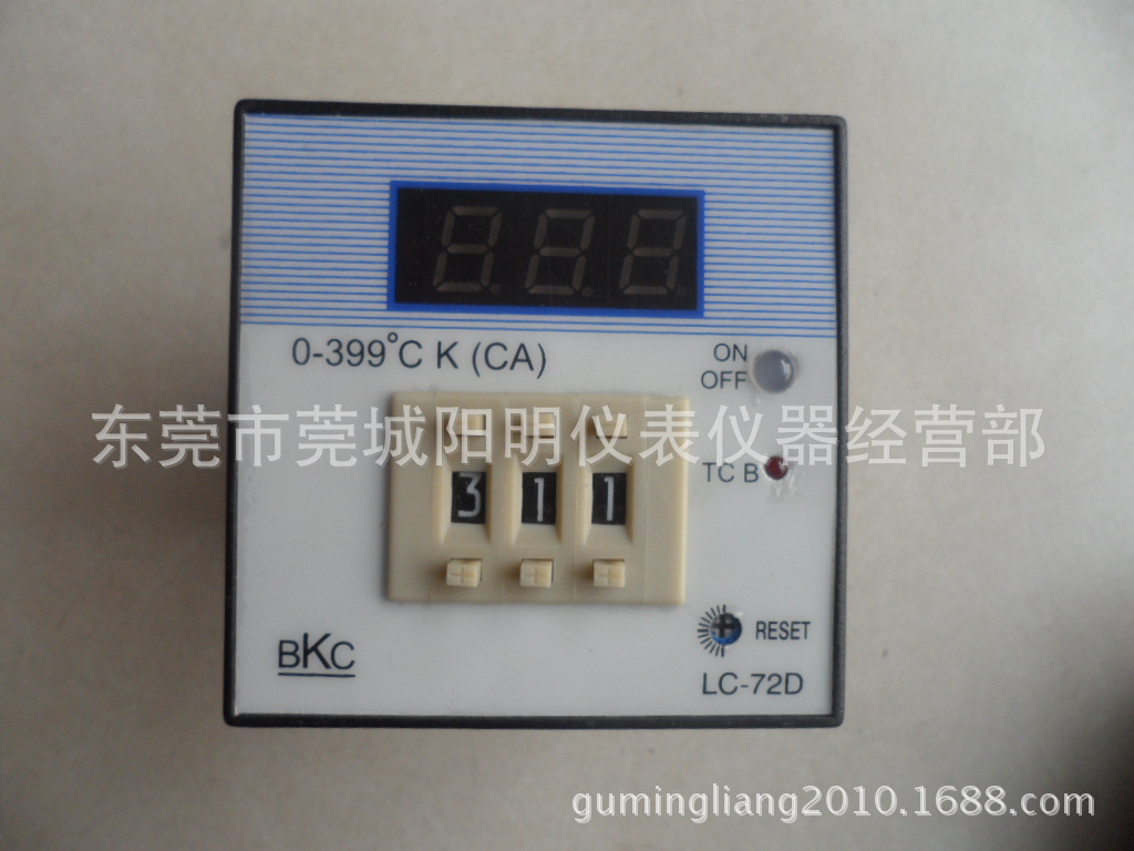 全新原装正品 BKC 拨码数显温控表/温度控制器 LC-72D