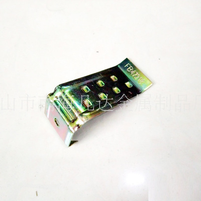 镀锌钣五金冲压件 钢衬配件 五金冲压件异型件 镀板板预埋件加工