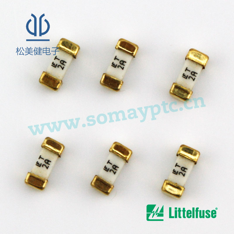 一次性保险丝 2A 125V 0452002.MRL Littelfuse力特2410 452 0452