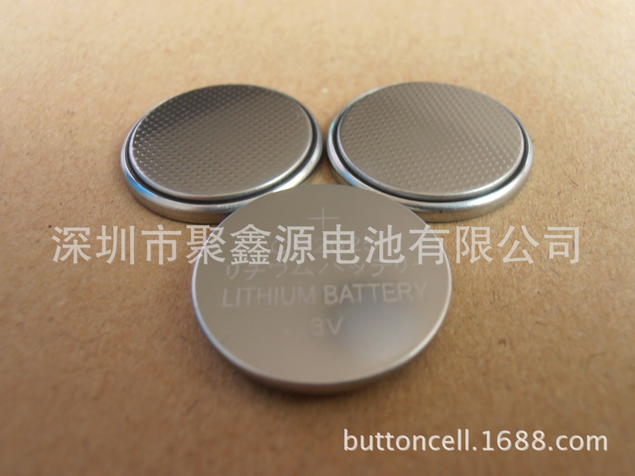 【聚鑫源】厂家直供CR2025 3V纽扣电池电子手表圆形扣式电池