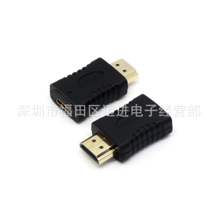 迷你hdmi转接头 hdmi转mini hdmi 标准HDMI公头转迷你HDMI母头
