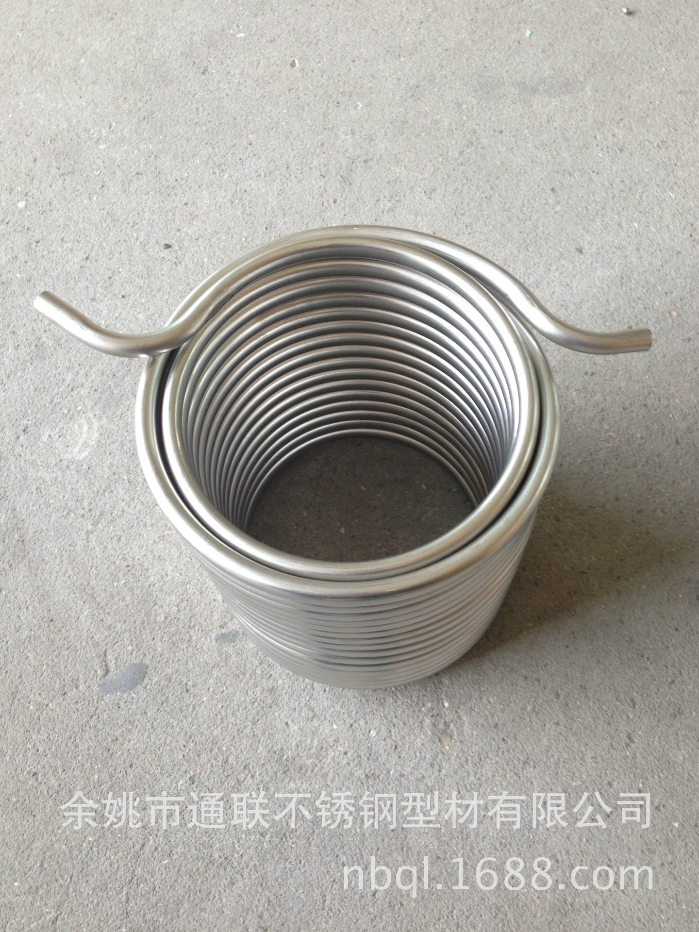 啤酒机 果汁机冷却管用单层或双层304不锈钢盘管 内外光亮 现货