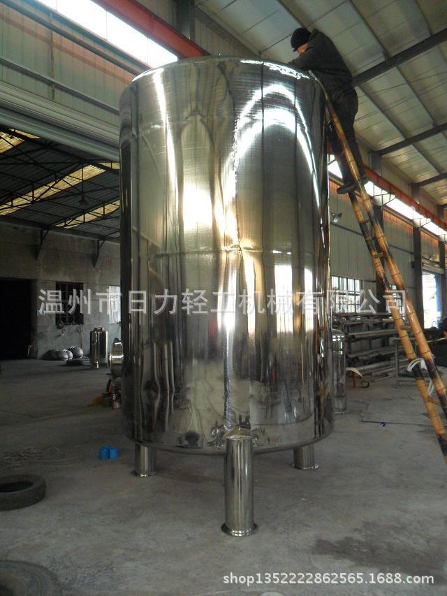 不锈钢内外抛光压力式无菌罐无菌纯化水箱