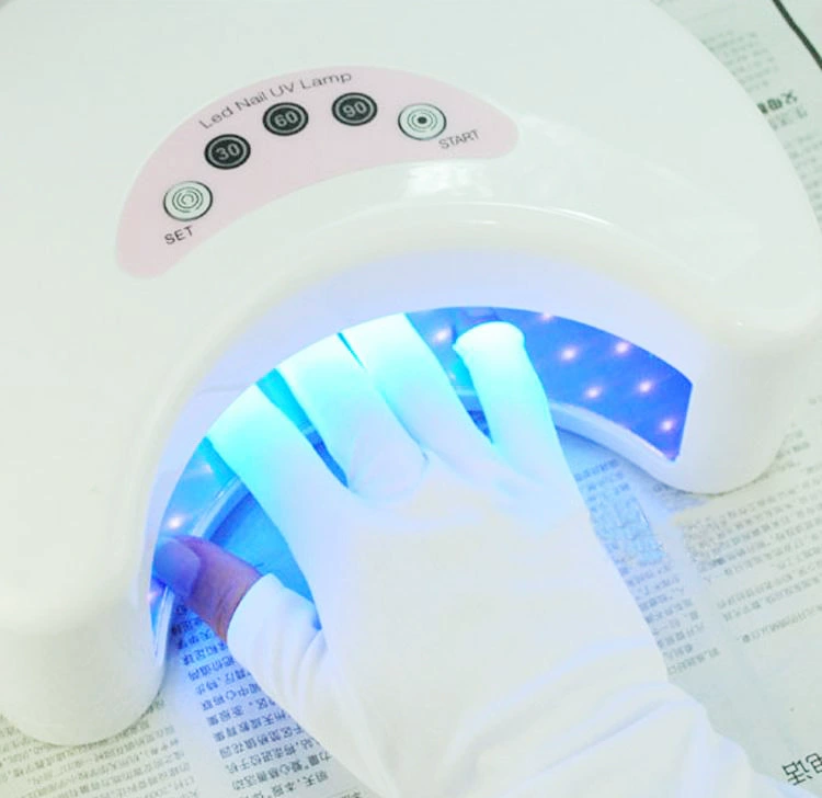 Перчатки для маникюра с UV-защитой, пара, тонкая дышащая ткань, защищают руки от ультрафиолетовых лучей лампы