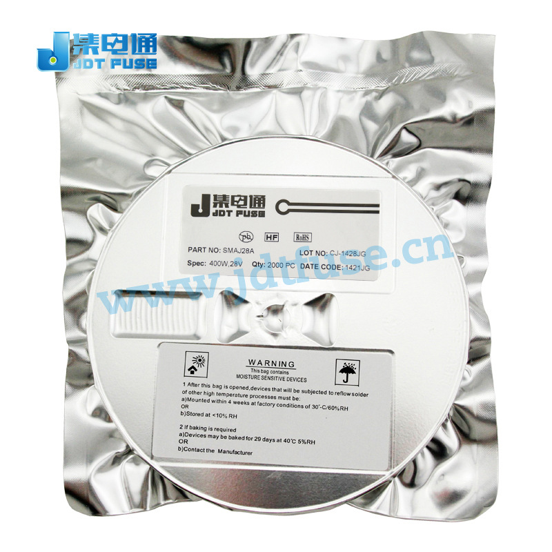 SMAJ28A  28V单向触发二极管 TVS管 贴片 生产厂家 吸收浪涌功率