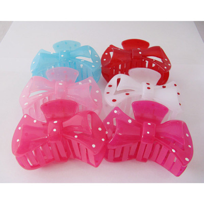 領結不抓 領結抓夾 打點不爪 不夾 發抓 9.9元 塑料發夾