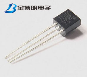DS18B20/DS18B20+ 温度传感器12位数字温控制芯片丝印