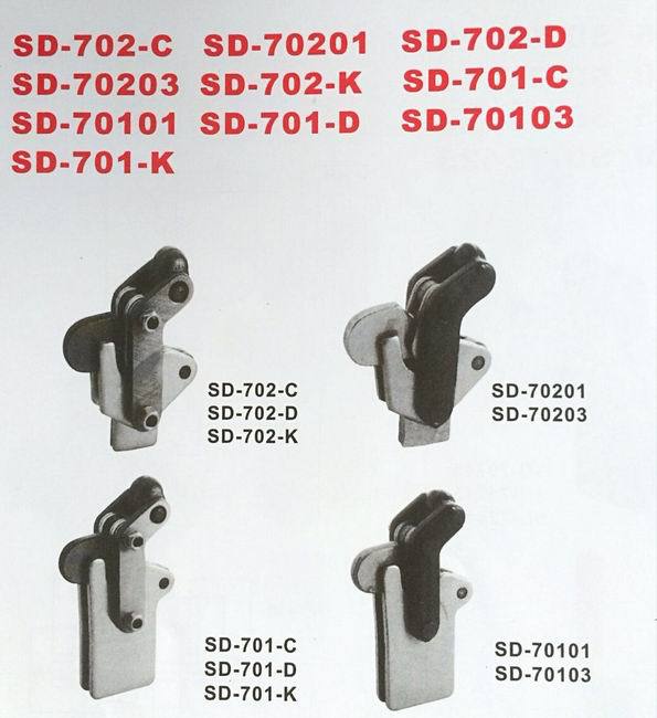 焊接组立式快速夹具SD-70203 SD70203快速夹钳 焊接式夹钳